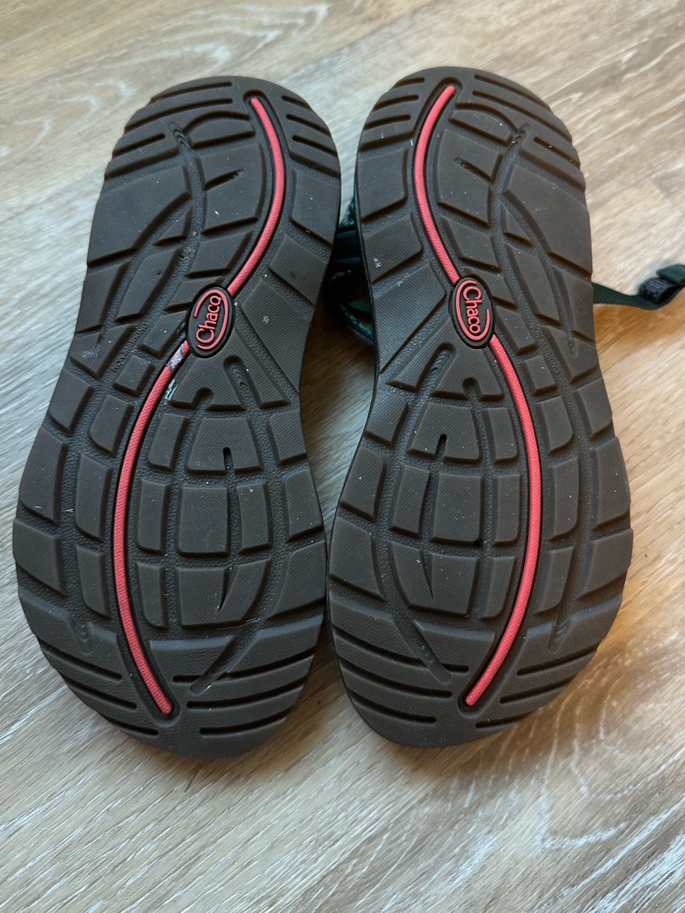 Chaco Women's Green Patterned-Strap Sandals - Picture 4 of 4